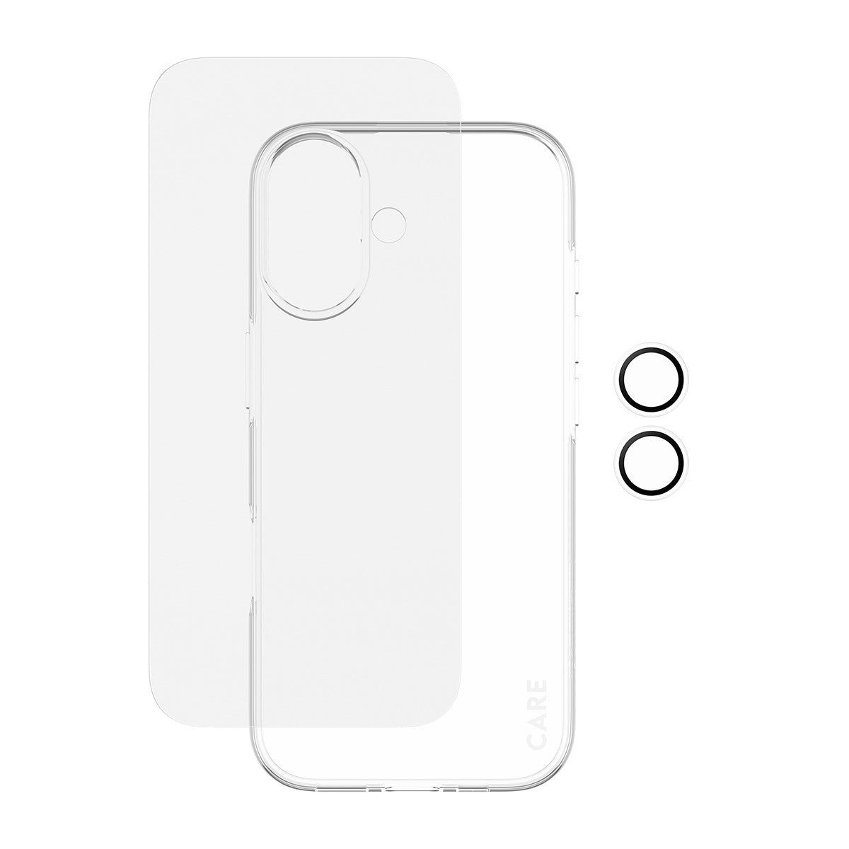 SAFE. | CARE by PanzerGlass® 3-in-1 Combo Pakke iPhone 17